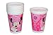 Produktbild 10 Stk. Plastikbecher Minnie Mouse Kinderparty Plastik Becher Pappbecher rosa Mädchen Disney Herz