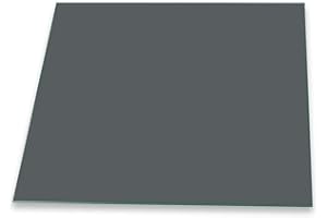 decorwelt para cubrir la vitrocerámica Cubiertas eléctrico Horno Cocina de inducción Protección Deko tablero de cristal tabla de cortar cristal de seguridad Protección antisalpicaduras Cristal Gris,