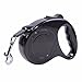 Produktbild Farity-p Automatische einziehbaren Zugseil - Automatische einziehbaren Leine tragbaren Pet dog Kette aufrollvorrichtung 3, 5 Meter, Schwarz, Seil 5 Meter lang