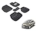 Auto Hub Premium 3D Car Mats For Volkswagen Vento - Black RS.899.00