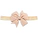 EFE 20PCS Baby Girls Grosgrain Ribbon Bow Headband Newborn Toddlers Elastic Hair bow Headdress