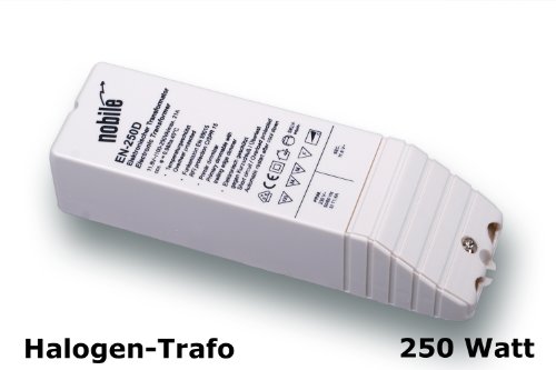 Preisvergleich Produktbild Elektronischer Halogen-Trafo "EN250 D" / 100-250 Watt