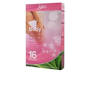 Silkia 16 Body Wax Strips (Box of 6) - Image 2