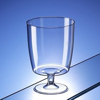STACKABLES, Confezione da 100 bicchierini da whiskey, in plastica dura trasparente, 28,3 g, multiuso, eleganti, per matrimoni, feste, Natale e giorno