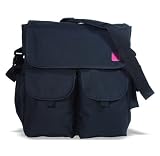 Kaiser 6572225 - Wickeltasche Messenger, Farbe: schwarz