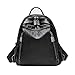 Produktbild Women Backpack Leather Anti-theft Backpacks School Bags For Teenage Girls Female Rucksack Waterproof Bag,Black