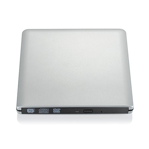 Neu VicTsing Ultra Slim Extern USB 3.0 DVD VCD CD RW Brenner Drive Superdrive Tragbar für Apple Mac Macbook Pro Air iMAC, Windows 2000, XP, Vista, 7 PC Laptop usw. - 2