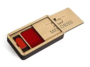 LYNREX Wooden Pen Drive Box to Put The Pen Drive (P2)