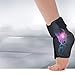 Produktbild Bigsweety Schwarze Knöchelbandagenriemen Ankle Compression Sleeves Für Sportschutz Und Verstauchungen (L)