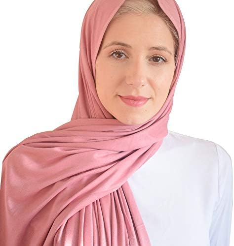 Suede Hijab Non Slip Scarf Maxi Size 100% Opaque 4 Way Stretch