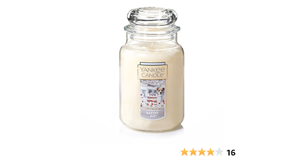 Yankee Candle Large Jar Candle Bakery Air Amazon In Home Kitchen