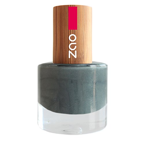 ZAO Nagellack 649 grau mit Bambus-Deckel (Naturkosmetik)