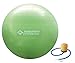 Produktbild Schildkröt Fitness Gymnastikball, 65 cm, mit Ballpumpe, phthalatfrei, schwere Anti Burst Qualität bis 120kg, Grün, 960056