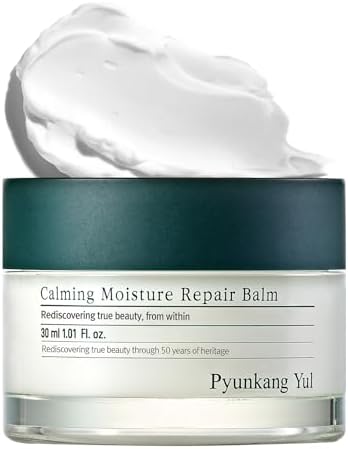 Pyunkang Yul Calming Face Intensive Repair Balm - Peptidi per la cura della pelle, balsamo idratante contenente acido ialuronico, tea tree, burro di karitè, cica-1.01 Fl Oz (confezione da 1)