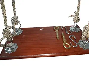 Shy Shy Wooden Swing for Kids and Adults 24x12x1 inch