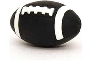 IWAKO Gomme noire en forme de ballon de football américain