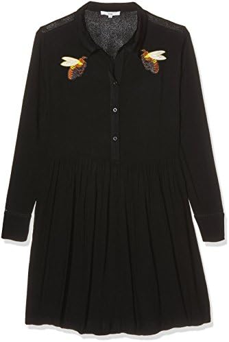 Ange Women's Edma Dress, Black (Black), 10