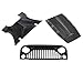 Produktbild Luft Einlass Gitter Vorderseite Gesicht & Motor Kapuze kompatibel mit 1/10 RC Rock Crawler Axial SCX10 Kühlergrill vorne Hood Cover (A)