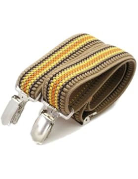 Kinder 1-5 Jahre Hosenträger mit 3 Clips