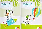 Zebra 3: Paket: Arbeitsheft Lesen/Schreiben und Arbeitsheft Sprache Klasse 3 (Zebra. Ausgabe ab 2018) by 
