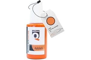 UNIQUM QUALITY IN NON PAINT uniQum Autolack Lackstift fürs Auto für FORD ELECTRIC ORANGE 73 Autolack Reparatur 30 ml