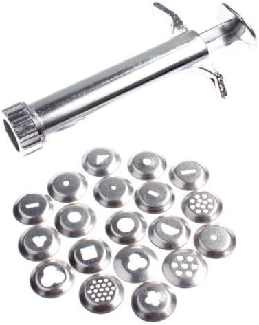 Duolaam Stainless Steel Cake Fondant Craft Paste Extruder Clay Tool Set