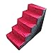 Produktbild Llhy pet Pet Toy, 5 Schritt Pet Stairs für kleine Hunde/Katzen ideal für Wohnzimmer und Schlafzimmer Maschinenwaschbar 75 × 40 × 60 cm