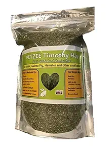 Petzee Timothy Meal Food for Rabbits, Guinea Pig, Hamsters and Other Small Animals (400 GMS)