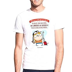 Missborderlike - Camiseta Hombre - Aún no sé si lo que necesito es un abrazo, unas vacaciones, 10 chupitos de tequila o vaciar la fábrica , Talla M