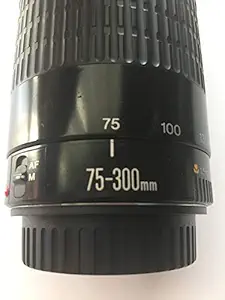 Canon EF 75-300mm f/4-5.6 III Zoom Lens with UV Filter for Canon EOS 7D, 60D, EOS Rebel SL1, T1i, T2i, T3, T3i, T4i, T5i, XS, XSi, XT, XTi
