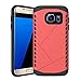 Produktbild Tonsee Stoßfest Armor TPU + PC-Gehäuse Hülle für Samsung Galaxy S7 (rot)