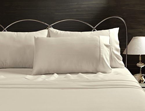 Bamboo Duvet Cover Set - KING -IVORY - Bamboo Duvet Cover, Pillow Cases, Fitted Sheet