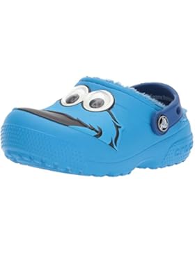 Crocs - Unisex-Kind Spaß Lab Fuzz Lined Cookie Monster Clog Schuhe