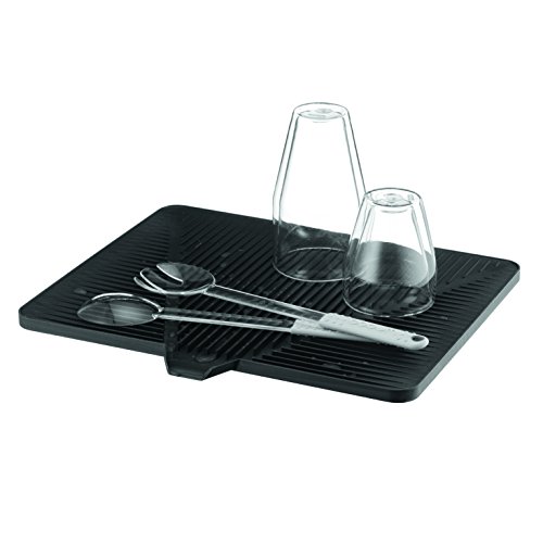 Bodum BISTRO Abtropfmatte zum Trocknen (Abfallende Rillen, Spülmaschinengeeignet) schwarz - 2
