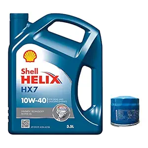 Pitstop - Oil change Kit - Shell HX7 Engine Oil + Filter - Honda Amaze (Diesel)