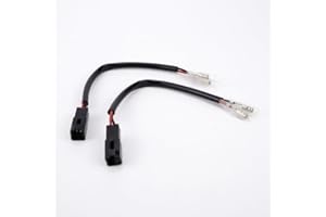 Aharon Motorcycle 12V Cable Wire Extension/Adapter for LED Turn Signal Lights | Compatible with Ducati Motorcycles | Bike Indicator Blinkers | Waterproof Indicator Light Connector Plug