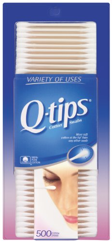 Q-Tips Cotton Swabs, 500 Count