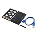 Produktbild Portable Mini Aluminum Alloy 2.5 Inch USB3.0 to SATA HDD Enclosure SSD Adapter 3TB Hard Disk Drive Box External HDD Case