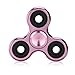 Produktbild Spinner Fidget Spielzeug für die Hand / Finger als Ablenkung aus Teilcarbon mit Drei / Trio Kugellager Perfekt für ADS, ADHS, Angstzustände und Autismus Erwachsene Kinder (Rose Gold)