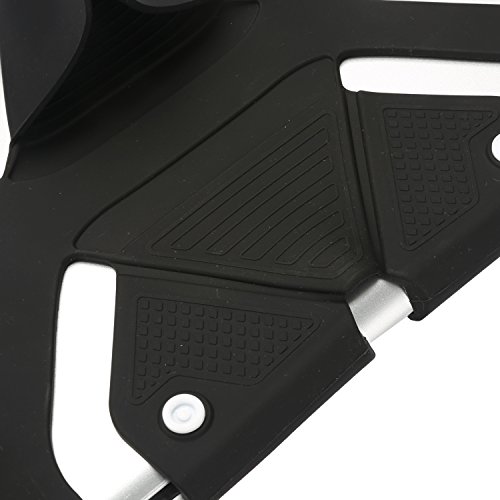 NEWSTYLE 8,9-10,5 Zoll Universal Tablet Ständer Halterung Hülle Ultra Slim Flexible Silikon Schutzhülle – Schwarz - 5
