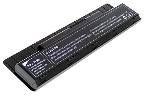 10.8V 5200mAh Ersetzen Laptop akku A32-N56 Li-Ion 6Zellen für ASUS N46 N56 N76 R401VB R501VB R701VB G56JK G56JR