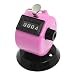 TOOGOO R Golf Pitch 4 Digit Number Clicker Hand Held Tally Counter Black Pink RS.1084.00