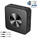 Produktbild Abafia Bluetooth Adapter 5.0, Bluetooth Adapter Audio Kabellos 2 in 1 Transmitter Empfänger aptX/aptX HD aptX LL 3,5mm RCA Audio Kabel, Sender Receiver für Kopfhörer TV PC Mobile Phone Laptop PC