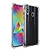 Produktbild Voviqi Samsung Galaxy M20 Hülle, Hülle Handyhülle Crystal Clear Ultra Dünn Durchsichtige Silikon Keine Verformung Vier Ecken verdickt Schutzhülle TPU Case für Samsung Galaxy M20, Transparent