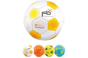 meteor Pallone da Calcio Cucito per Bambini Adolescenti e Adulti 5 4 3 1 Dimensioni e 4 Colori Perfetto per Allenamento, Giochi Ricreativi