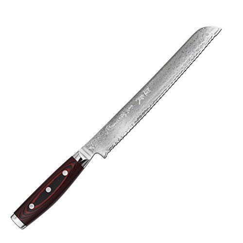 YAXELL Coltello da Pane 23 cm Super Gou 161 Damasco