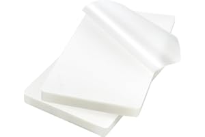 HO-SFSM 200 Pcs Pochettes de Plastification A6,Feuilles Plastifieuse Thermique Film Feuilles de Protection pour Photos et Affiches(15.9x11cm)