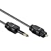 Produktbild Optisches Digital Kabel | Toslink | LWL | Stecker auf 3,5mm-Klinke (Nicht für Kopfhörerbuchse) 1,5 m