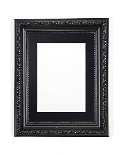 Frame Company Cadre pour Photo/Affiche avec Contour Noir et Feuille en plexiglas incassable en styrène Haute clarté 61 x 45,7 cm pour Une Photo de 45,7 x 30,5 cm