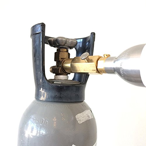 Adapter 1/2 Zoll Gewinde zum Umfüllen von CO2 Gas aus grossen CO2 Flaschen in die 290g WasserMaxx CO2 Flaschen Zylinder . Sparten Sie bis zu 500€ pro Jahr! - 4